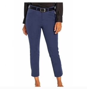 Banana Republic Ladies' Slim-Straight Cropped Pants, Navy Blue, Size 16